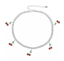 Load image into Gallery viewer, ‘Icy Cherry’ Choker